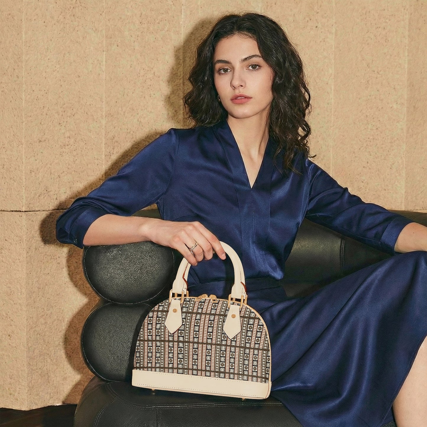 1300. Convertible Top Handle Crossbody Bag - Knoxee