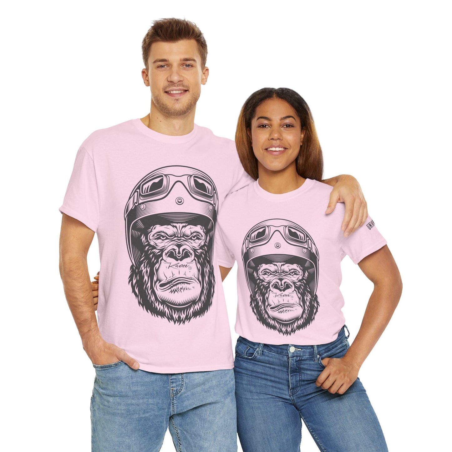 Groovin Gorilla Unisex Heavy Cotton Tee - Knoxee