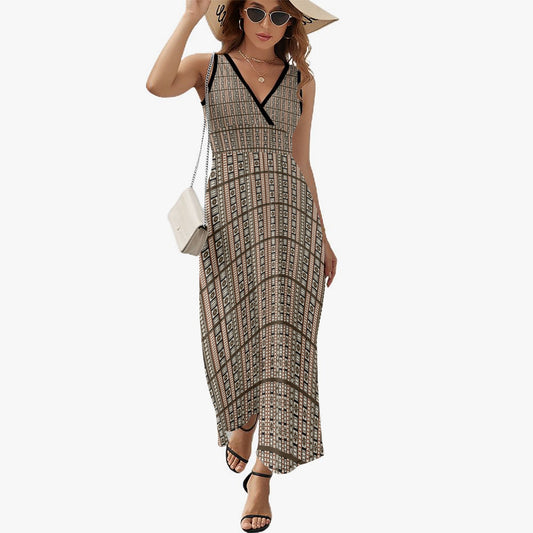 Knoxee Masi V - neck Sleeveless Dress - Knoxee