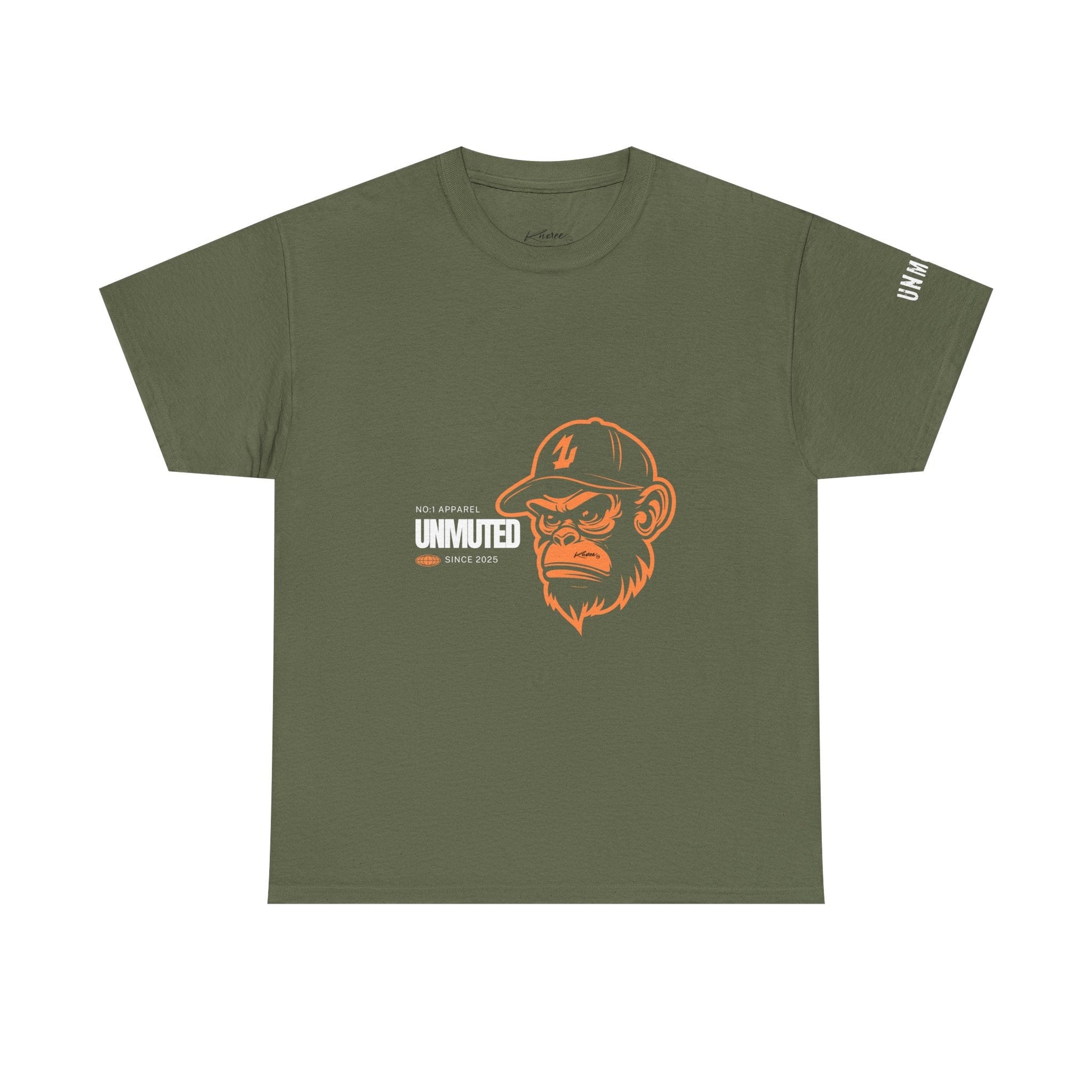 Knoxee Unmuted Unisex Heavy Cotton Tee - Knoxee