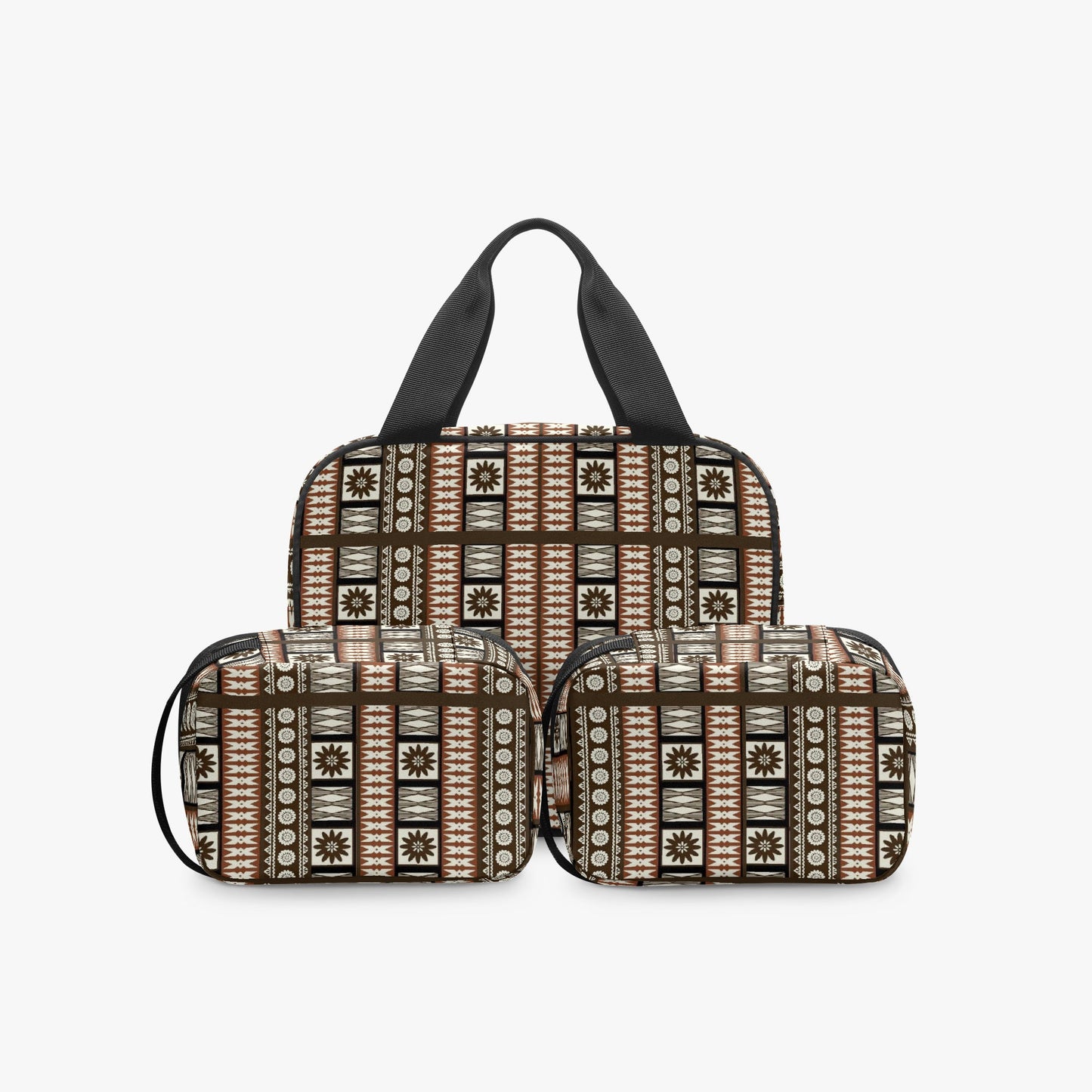 Masi 3 - Piece Clear Travel Toiletry Organizer Set - Knoxee