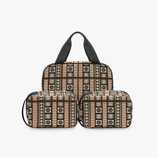 Masi 3 - Piece Clear Travel Toiletry Organizer Set - Knoxee