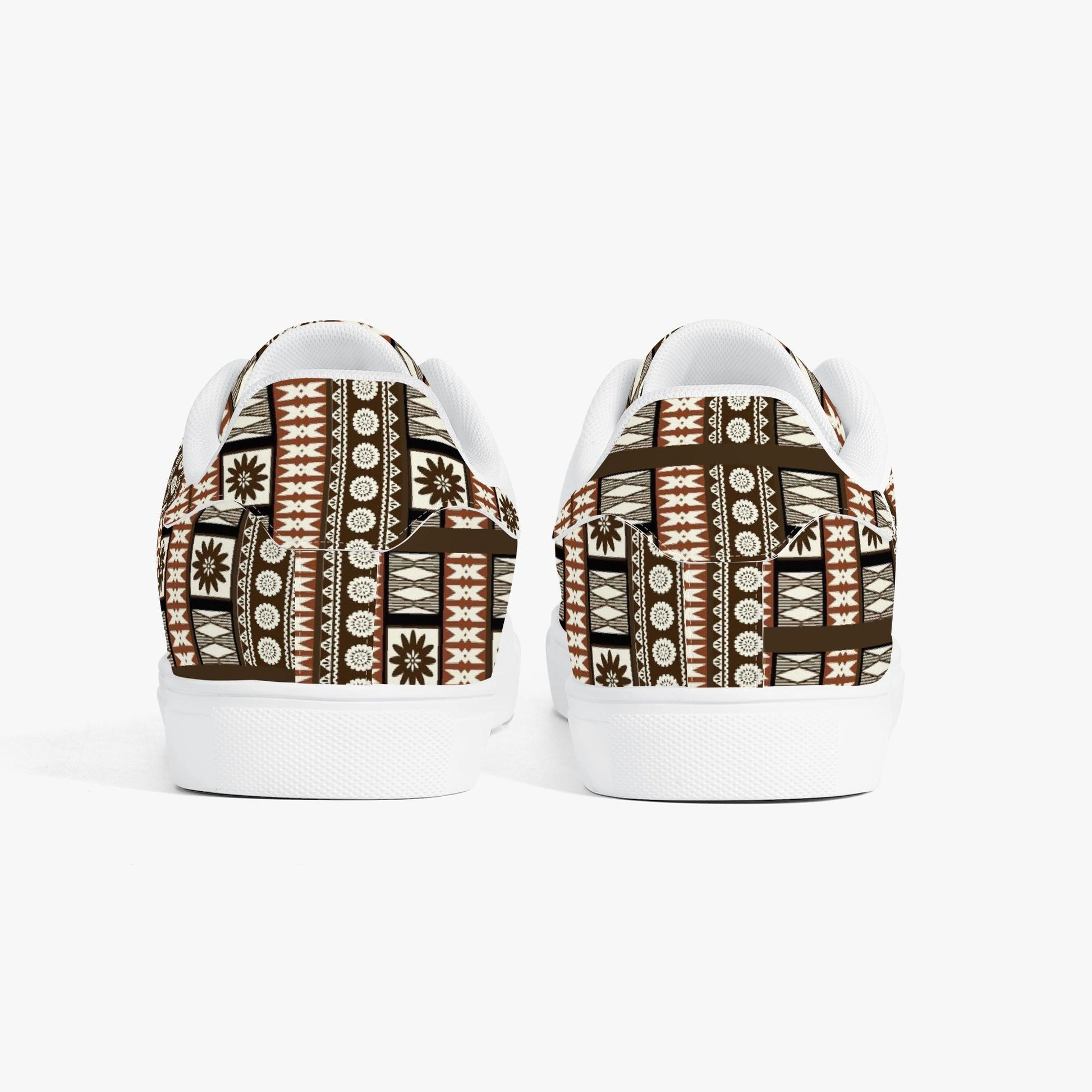 Masi Classic Low - Top Leather Sneakers - White/Black - Knoxee