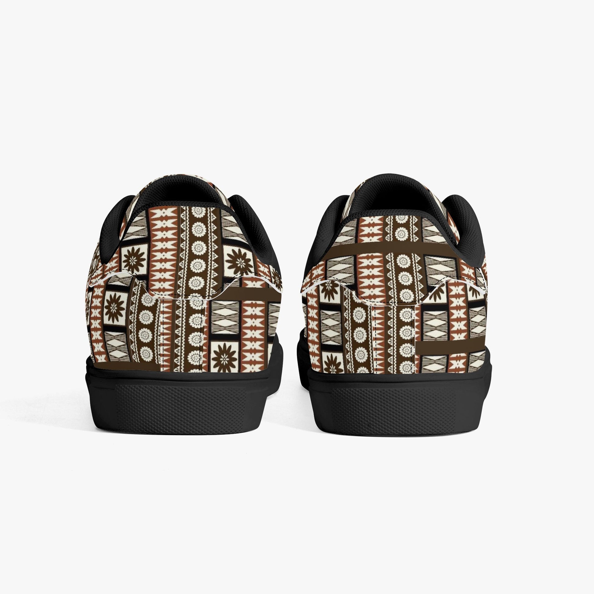 Masi Classic Low - Top Leather Sneakers - White/Black - Knoxee