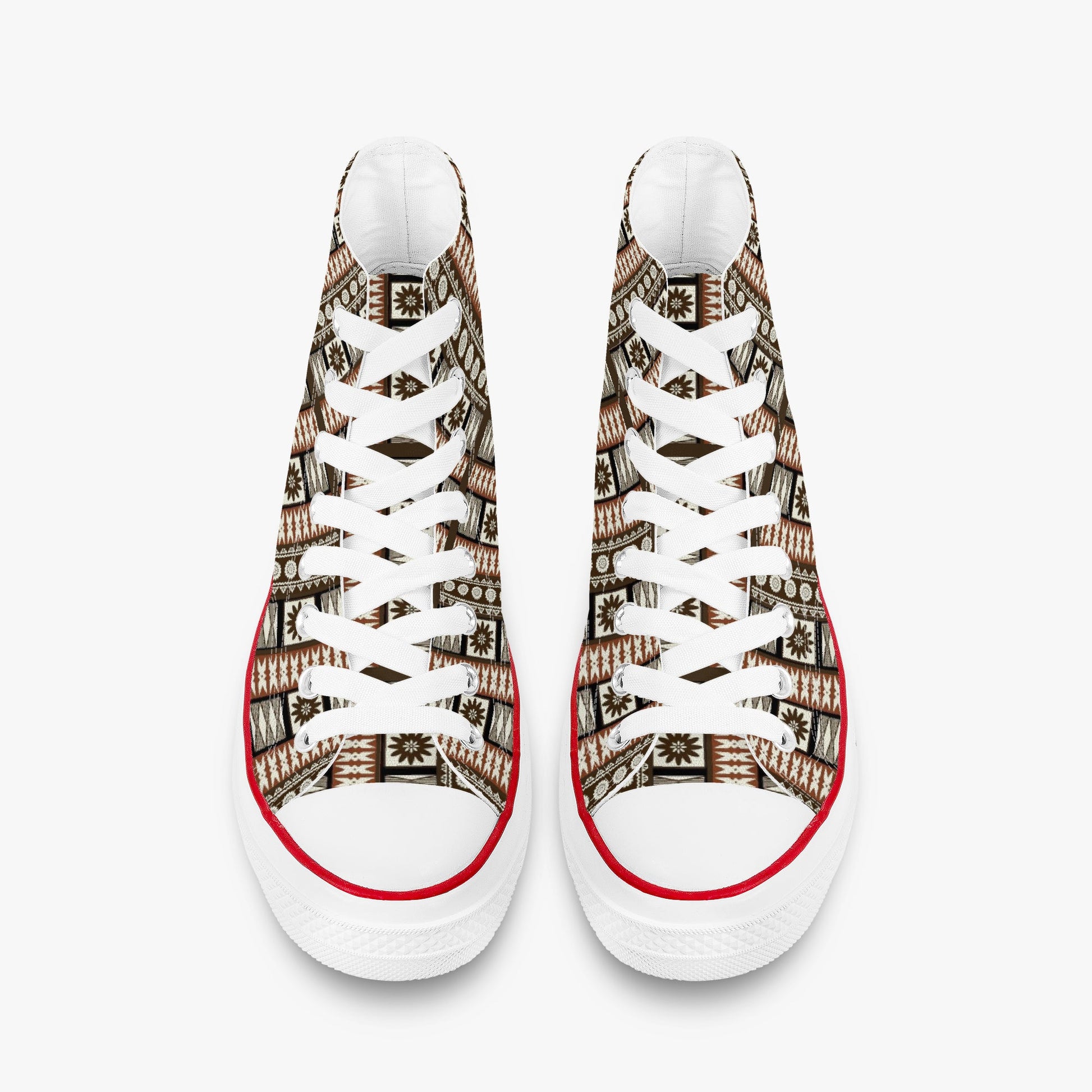 Masi High - Top Canvas Shoes - White - Knoxee