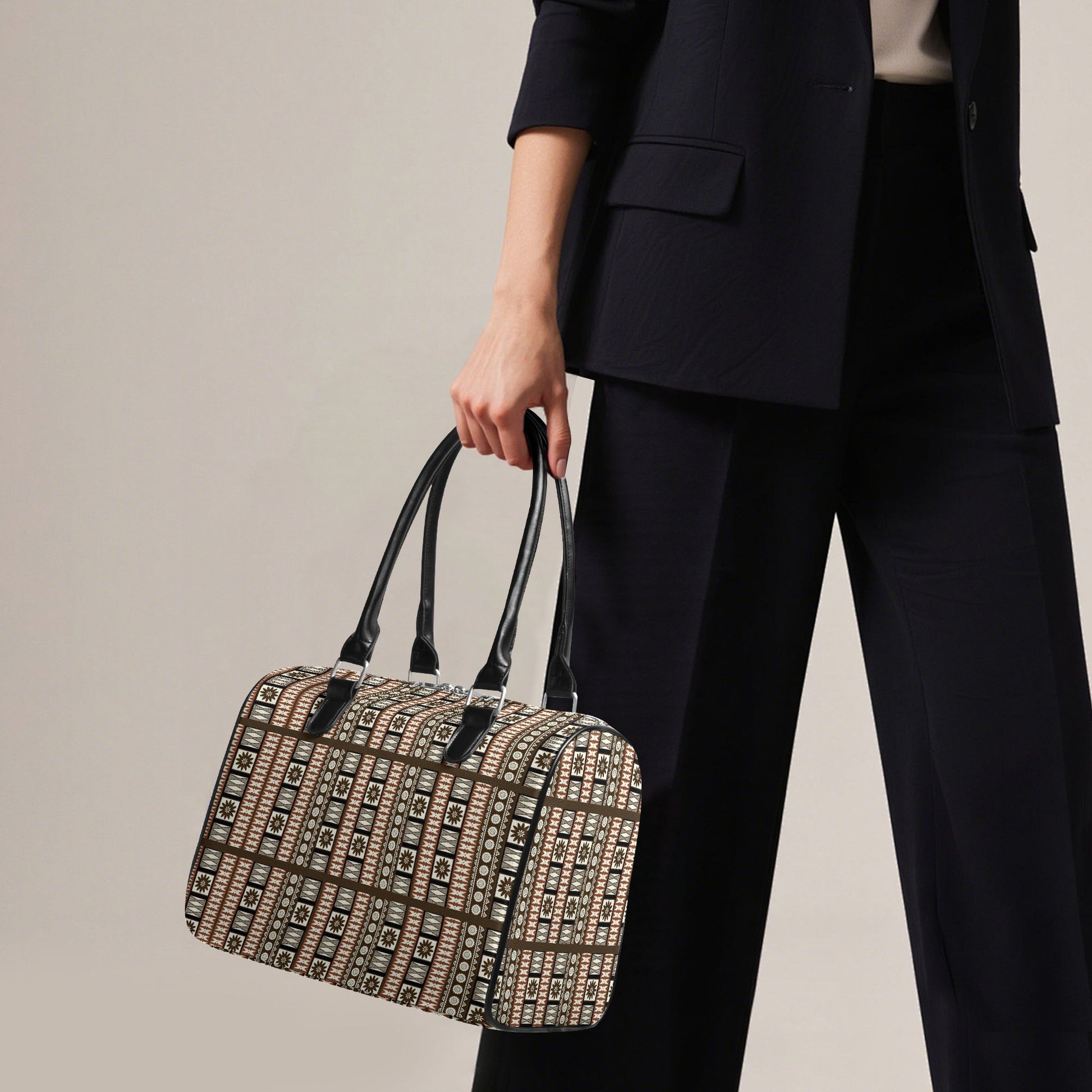 Masi Top Handle Shoulder Bag - Knoxee