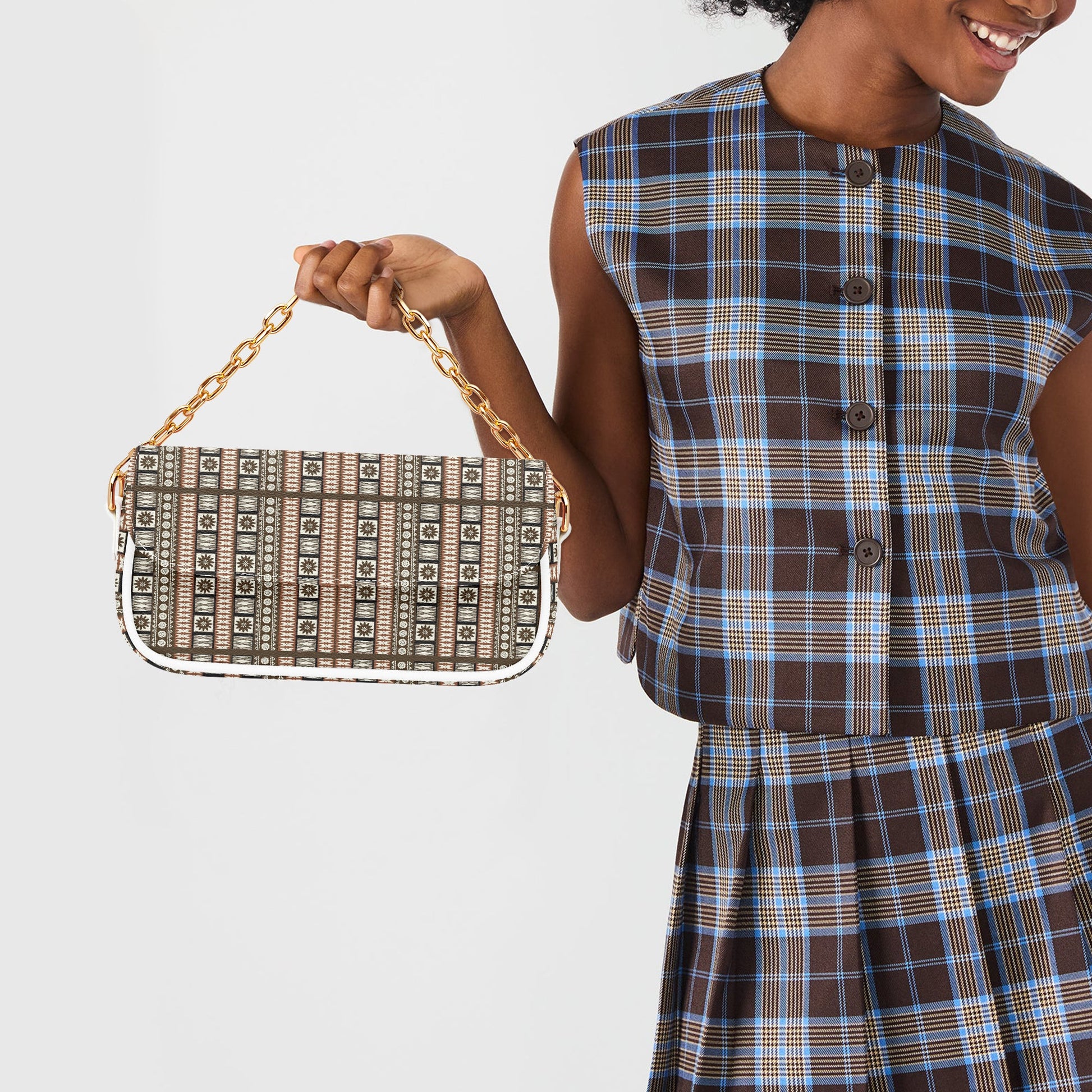 Masi Women's Leather Underarm Bag - Knoxee