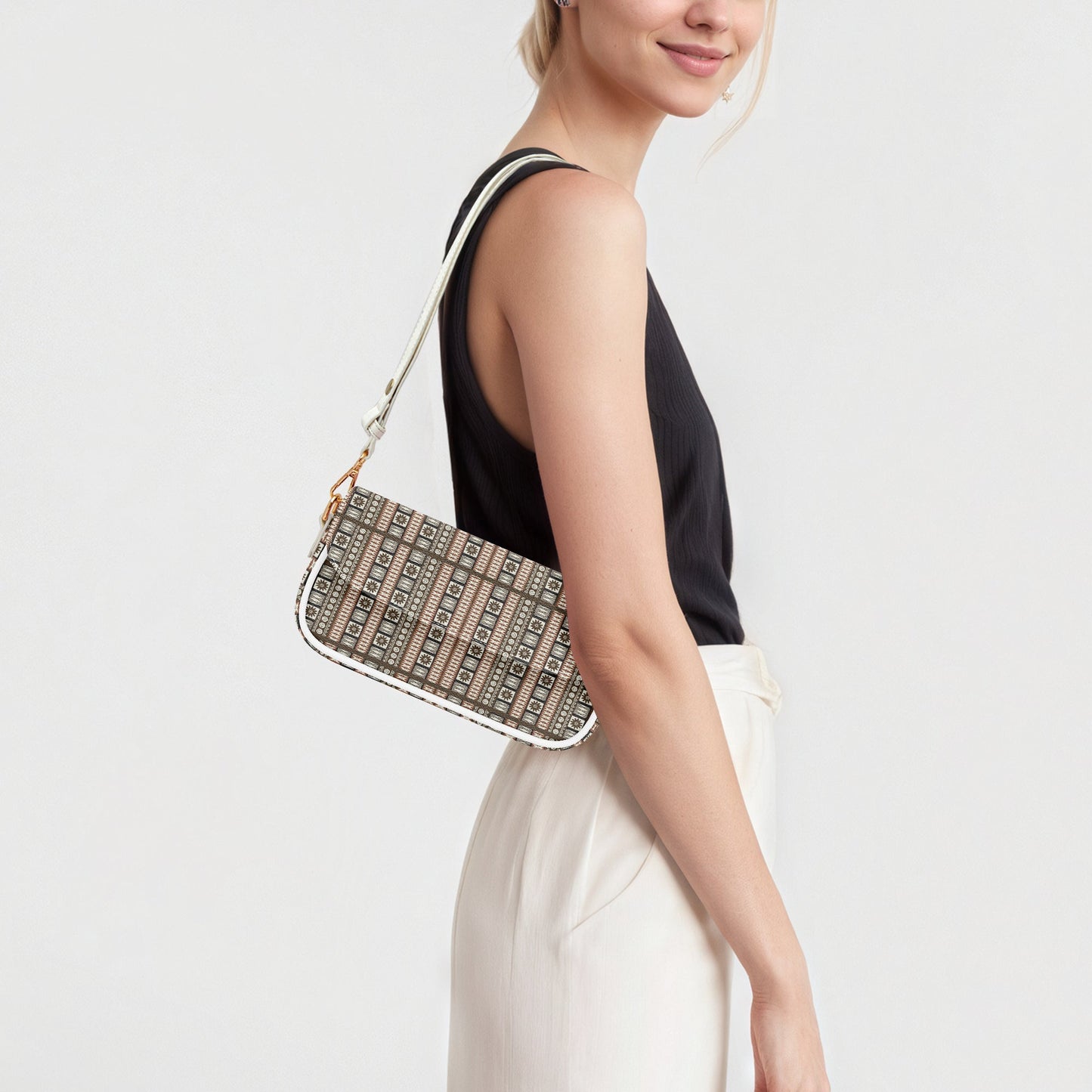 Masi Women's Leather Underarm Bag - Knoxee