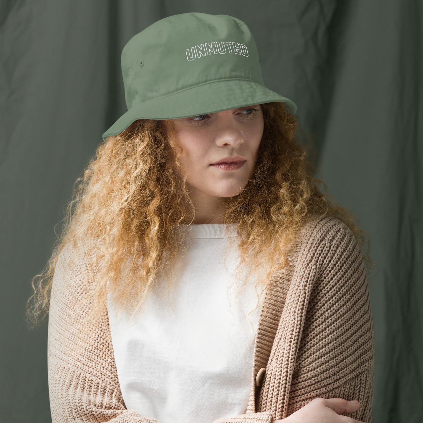 Unmuted Organic bucket hat - Knoxee