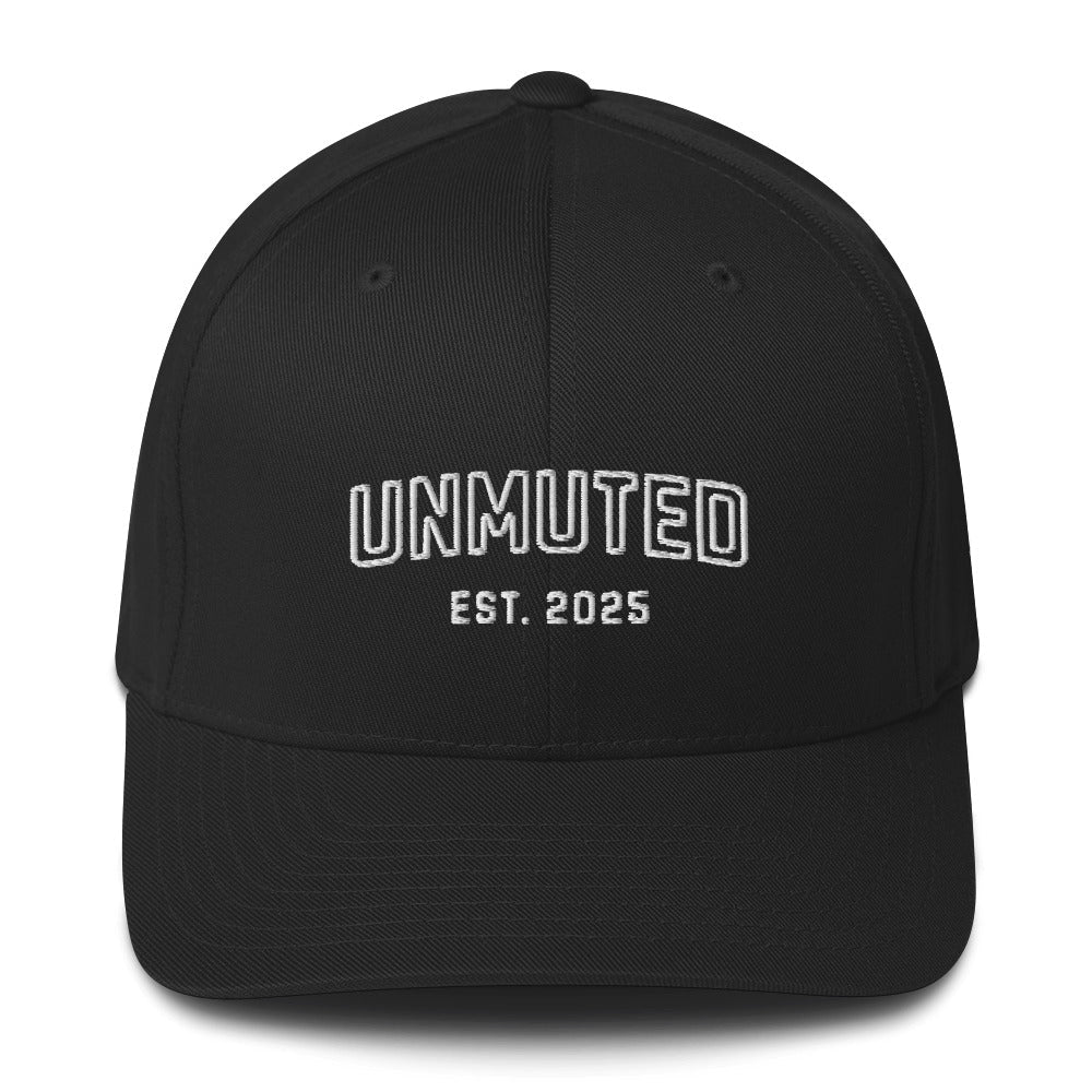 Unmuted Structured Twill Cap - Knoxee