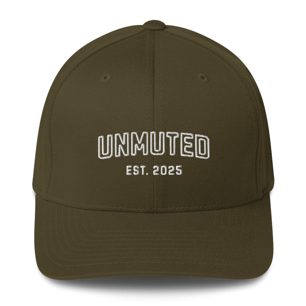 Unmuted Structured Twill Cap - Knoxee