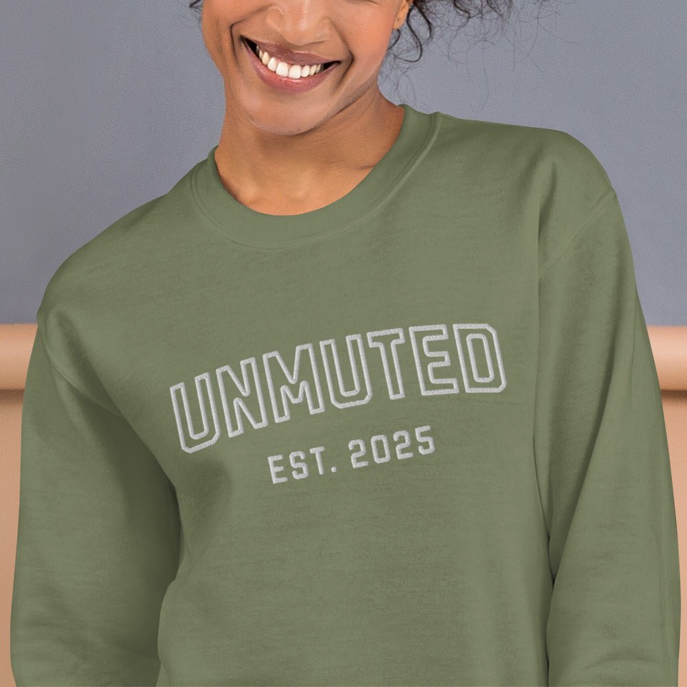 Unmuted Unisex Sweatshirt - Knoxee